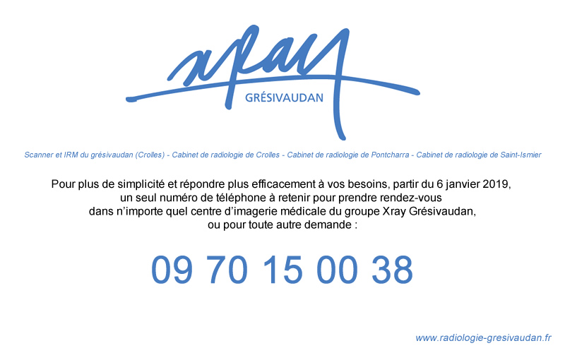 Un nouveau numéro de téléphone pour les quatre sites