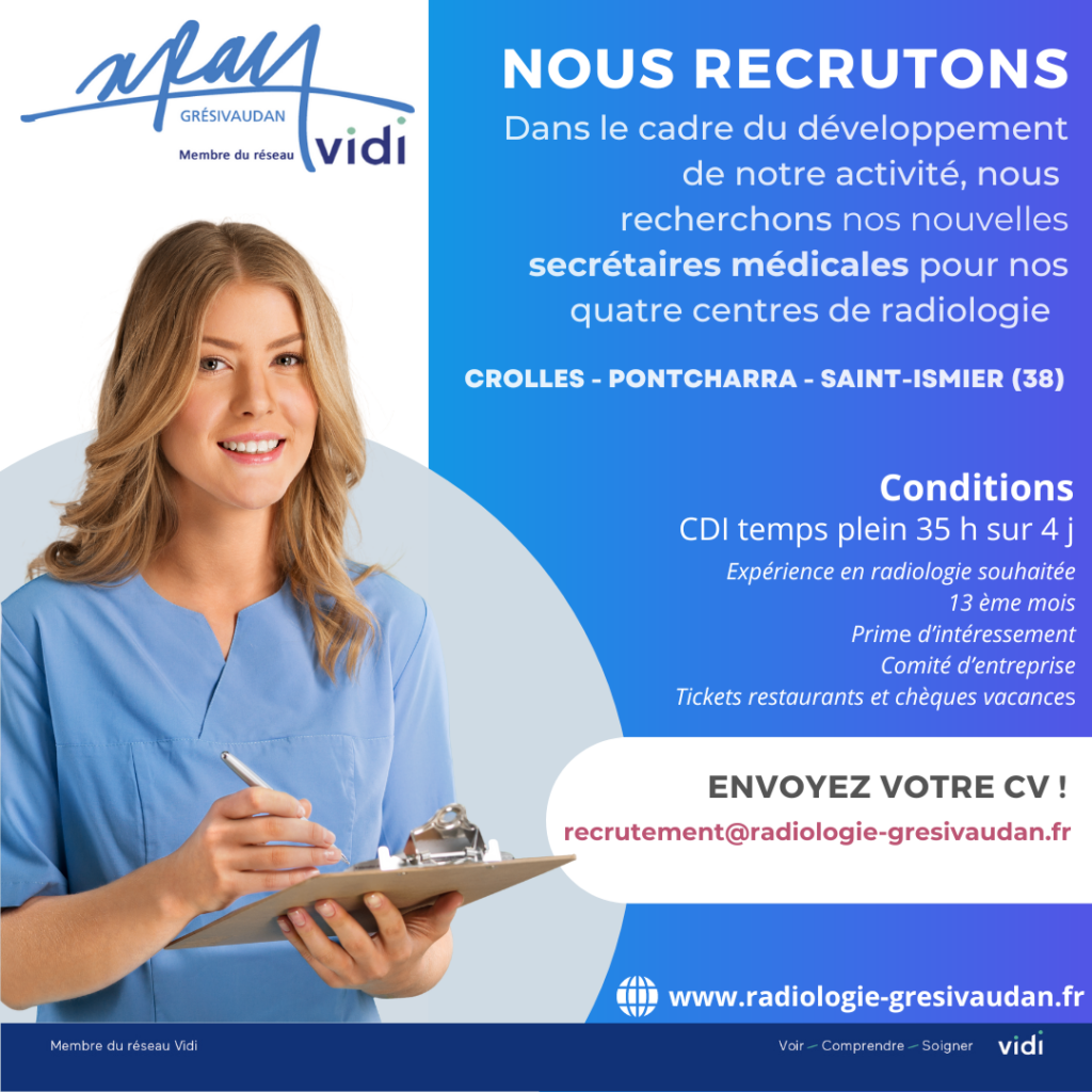 Nous recrutons !