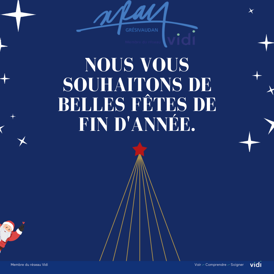 Toute l&rsquo;équipe de X-ray Grésivaudan vous souhaite de très bonnes fêtes