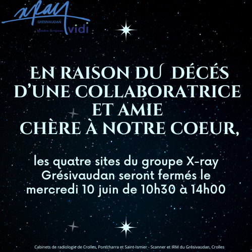 Fermeture des quatre centres le mercredi 10 juin de 10h30 à 14h00